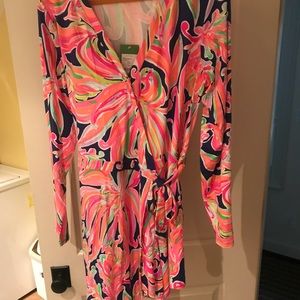 Lilly Pulitzer colorful romper
